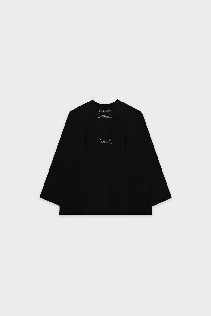 Cape, crop cape, atasan wanita, loose cape, cape trendy, cape jacquard, cape elegant, outer wanita, outer oversized, Cape LOOKBOUTIQUESTORE