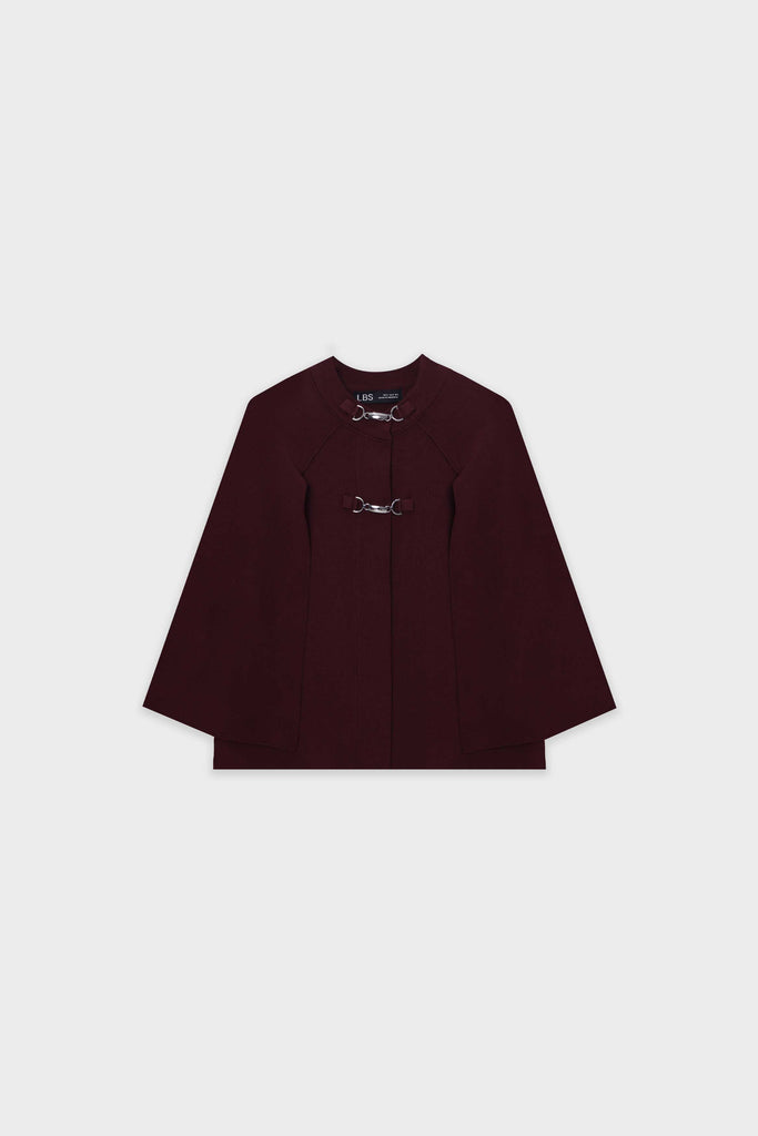 Cape, crop cape, atasan wanita, loose cape, cape trendy, cape jacquard, cape elegant, outer wanita, outer oversized, Cape LOOKBOUTIQUESTORE