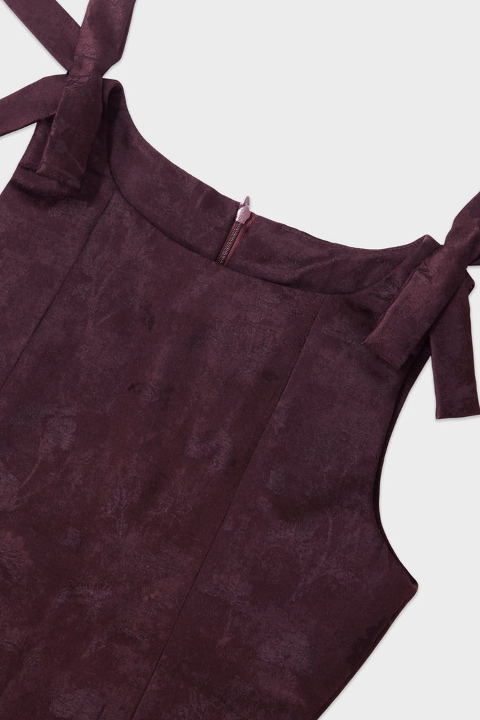 Top, top kids, atasan anak perempuan, peplum top kids, flower pattern Top, sleeveless top,Top anak dengan tali pita di bahu, top simple, top pesta, top LBS Kids