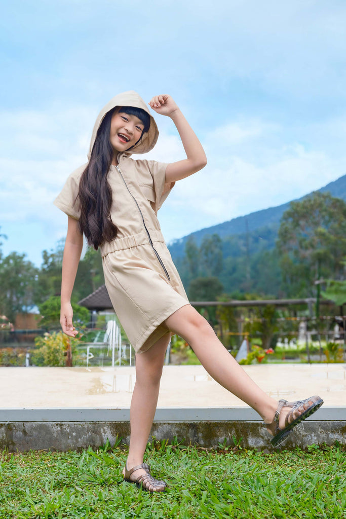 Jumpsuit, jumpsuit anak perempuan, jumpsuit kids, jumpsuit hoodie