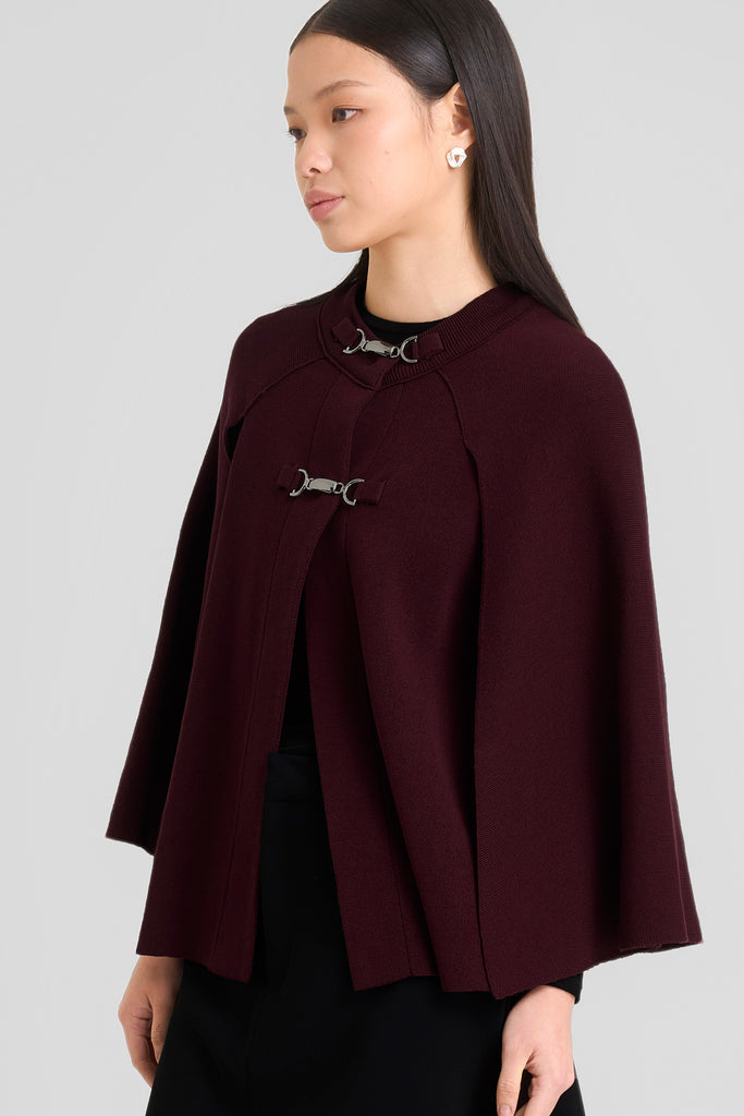 Cape, crop cape, atasan wanita, loose cape, cape trendy, cape jacquard, cape elegant, outer wanita, outer oversized, Cape LOOKBOUTIQUESTORE