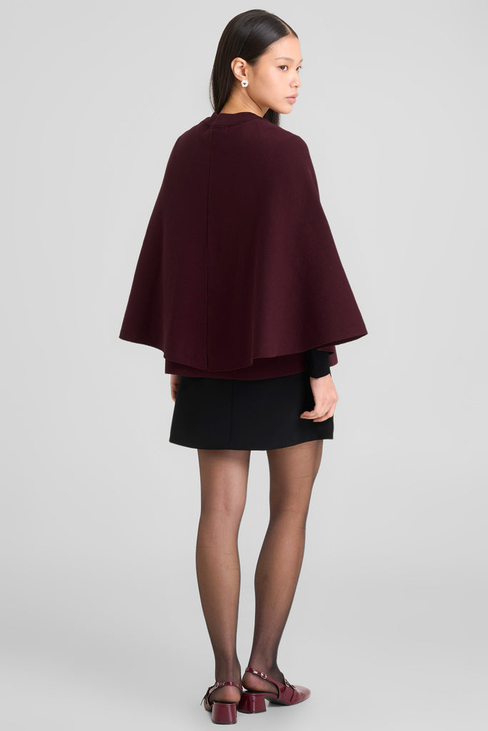 Cape, crop cape, atasan wanita, loose cape, cape trendy, cape jacquard, cape elegant, outer wanita, outer oversized, Cape LOOKBOUTIQUESTORE