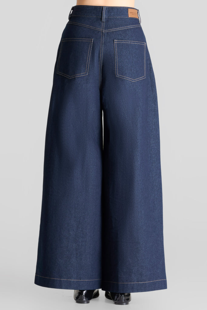 Wide leg jeans wanita,High waist wide leg denim,Celana jeans wanita,Celana jeans wanita kekinian,Celana jeans formal casual wanita,Denim Pants,Bottom Denim,Pants,Denim Pants