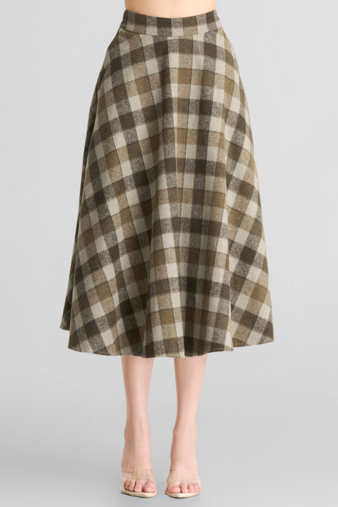 skirt wanita, Model skirt terbaru, skirt panjang, Rok, skirt untuk formal, skirt motif kotak kotak, Inspirasi outfit dengan skirt, bawahan wanita, bottom LBS, LOOKBOUTIQUESTORE