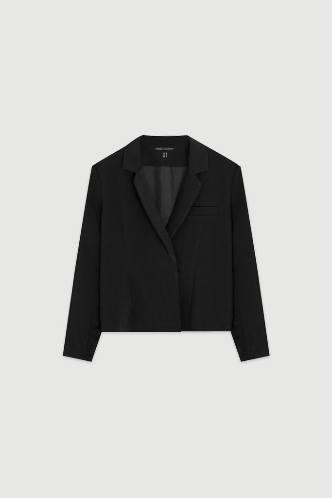 blazer, blazer tangan Panjang, blazer black , blazer wanita, blazer wanita hitam, blazer wanita modern